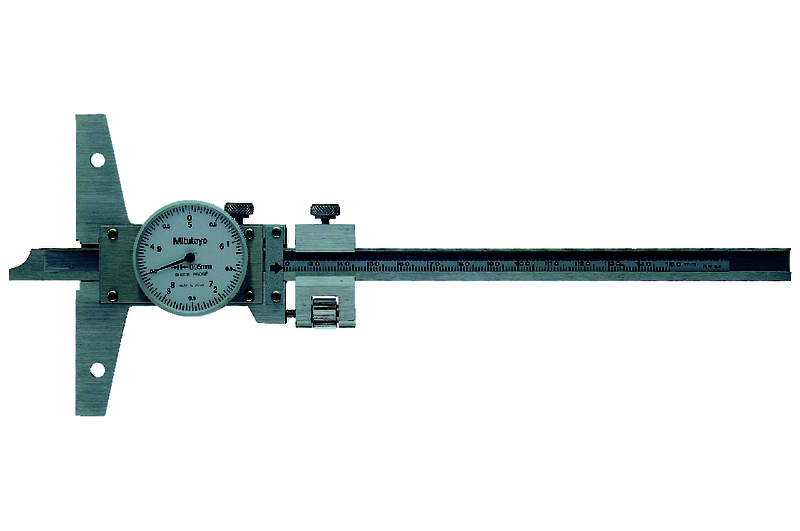 Mitutoyo Órás mélységmérő finomállítóval, 0-150 mm, 0.05 mm (527-301-50) termék fő termékképe