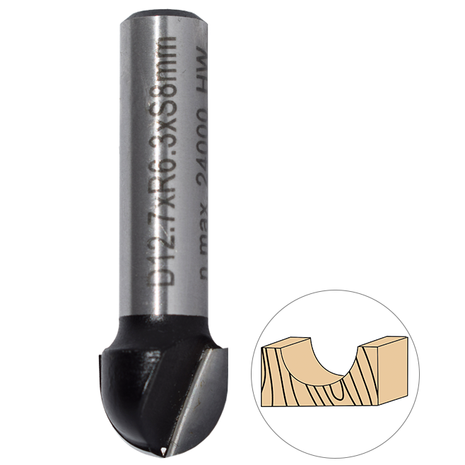 Abraboro 9.5 x 40 / 9.5 | 4.8 mm homorulatmaró termék fő termékképe