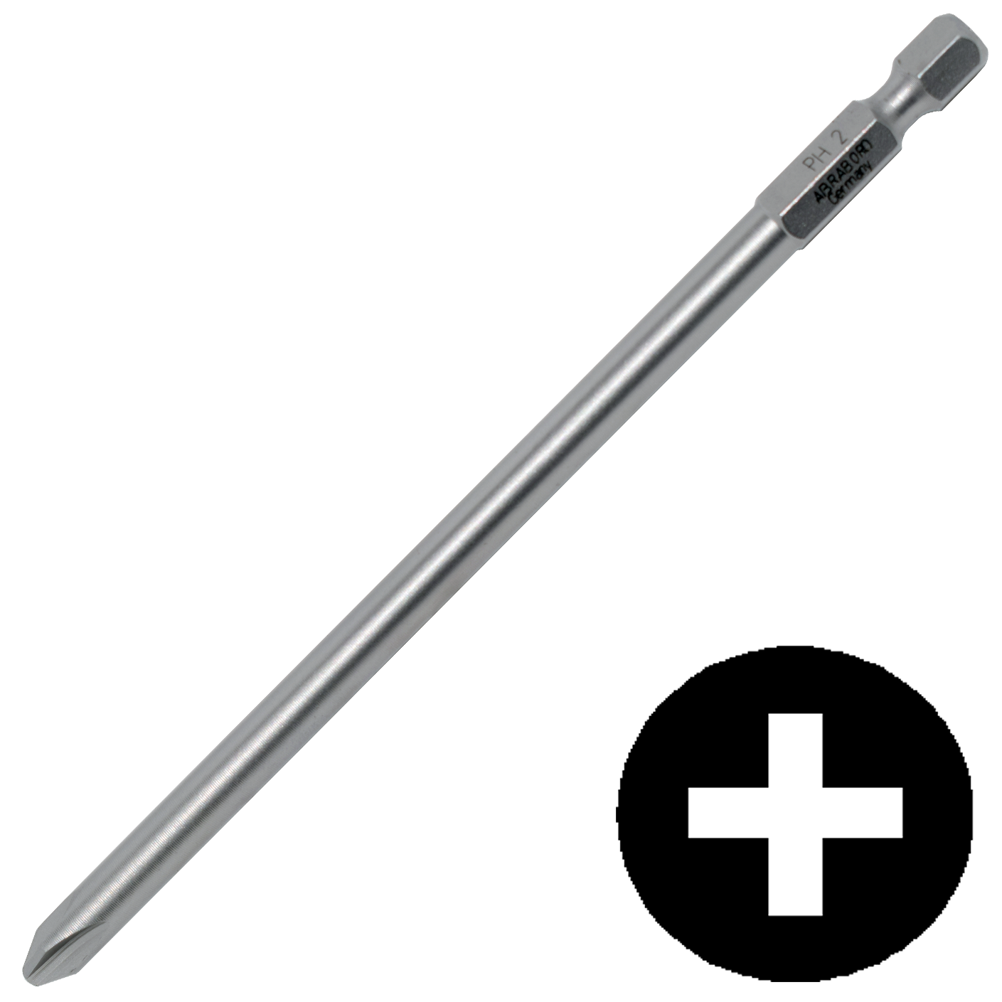 Abraboro PH 1 x 127 mm Phillips SUPRA bit, 3 db/csomag termék fő termékképe