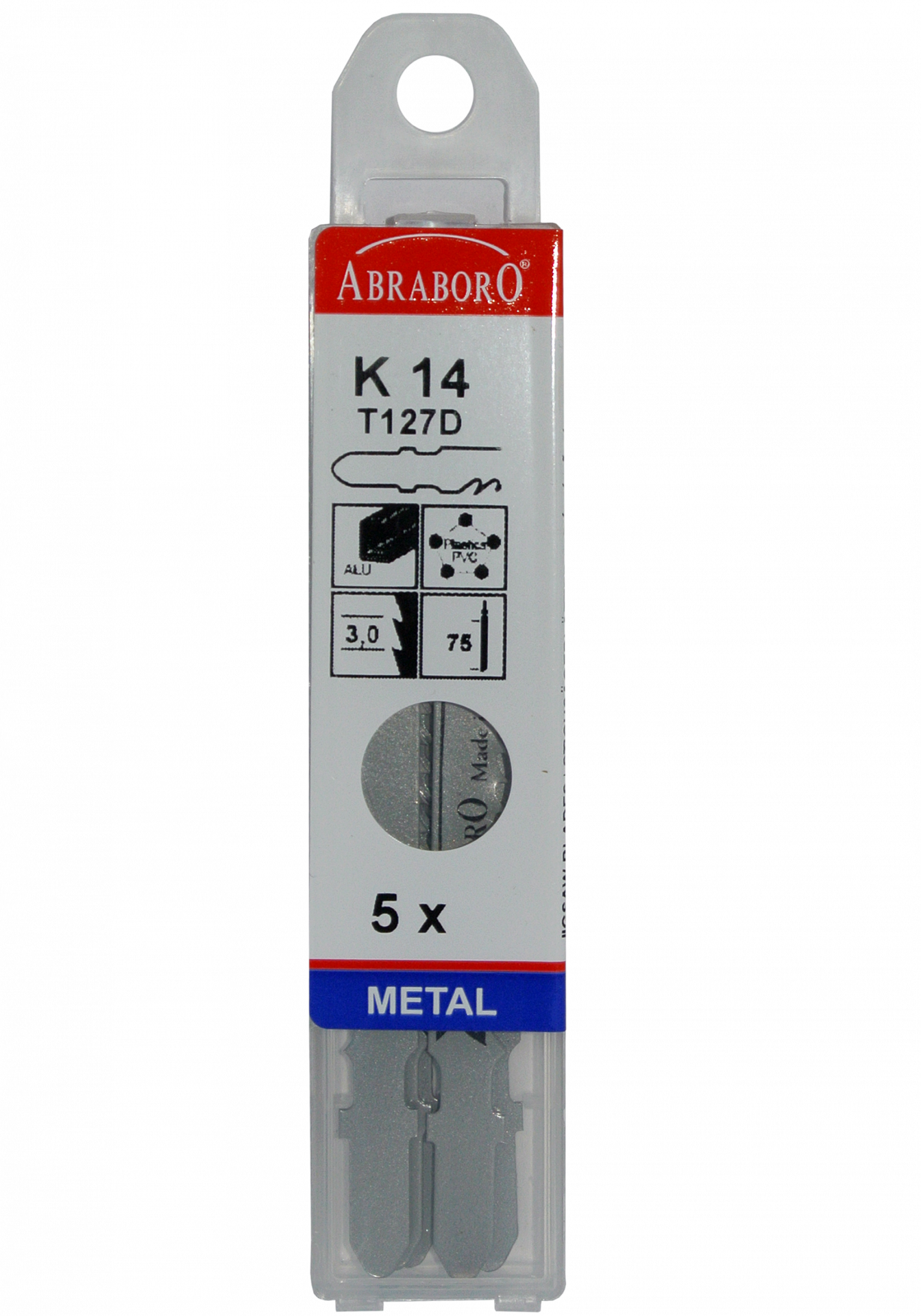 Abraboro HGS 14 szúrófűrészlap Bosch befogással, 5 db/csomag termék fő termékképe