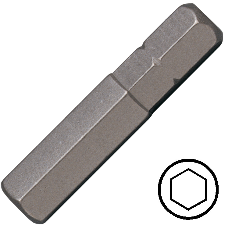 KENNEDY 5 mm hatszög csavarbehajtó bit 10 mm hatszög illesztéssel, 75 mm termék fő termékképe