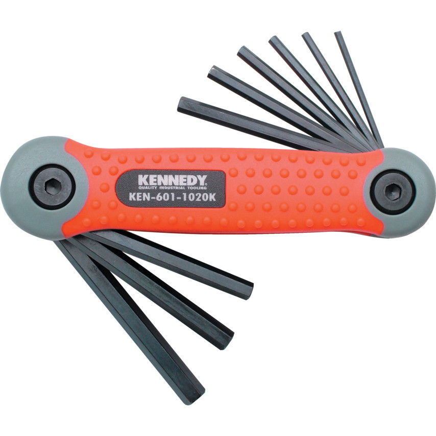 KENNEDY 5/64" - 1/4" hatszögkulcs készlet, Pro-Torq zsebkés típusú, 9 részes termék fő termékképe