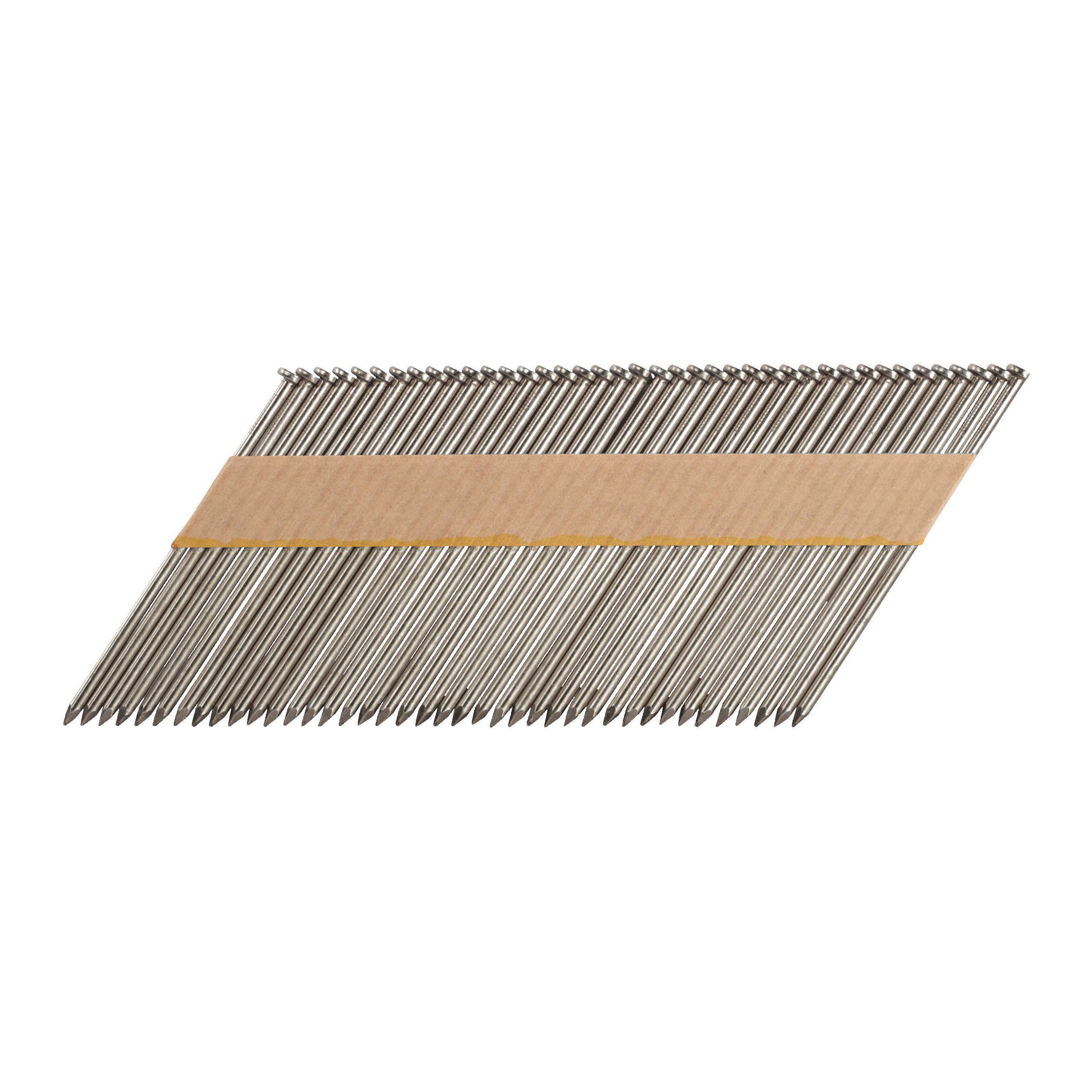 Milwaukee Szerkezetépítő szegek, "D" fejű, sima felületű szár, fényes, 34°, SC1, 2.8 x 63 mm, 2200 db/csomag termék fő termékképe